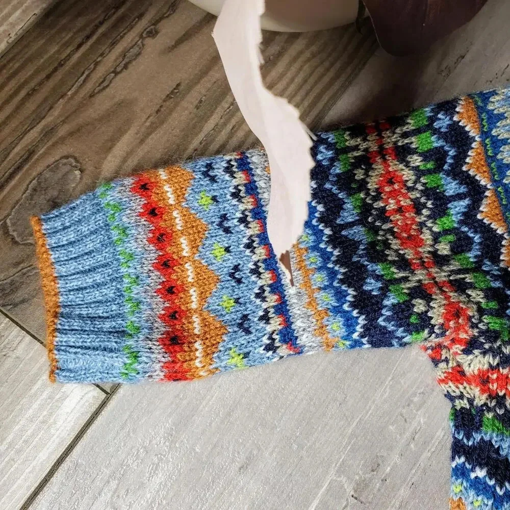 Starting Out Baby Boys 9m Outfit - Knit Cardigan Sweater and Jeans